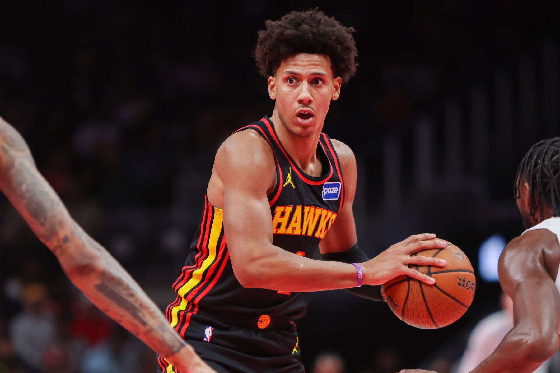 มีประสิทธิภาพและหลากหลาย! เจย์เลน จอห์นสันทำไป 18 แต้มจากการยิง 7 จาก 8 ครั้ง 5 รีบาวด์ และ 5 แอสซิสต์